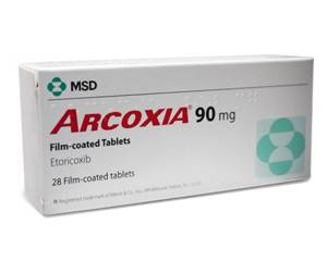 Аркоксиа (Arcoxia) - Эторикоксиб (Etoricoxibum)